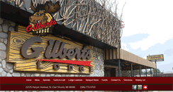 Desktop Screenshot of gilbertslodge.com